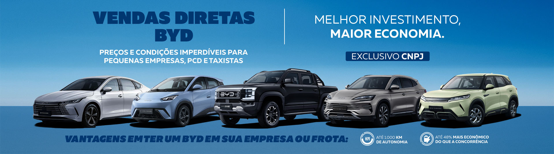 VENDAS DIRETAS BYD